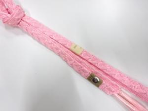 未使用品　正絹　手組帯締め